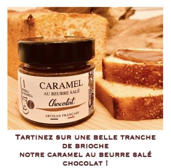 Caramel au beurre salé à tartiner au chocolat 2