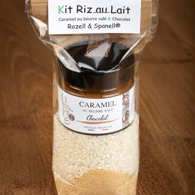 KIT DE ARROZ Y CHOCOLATE CON LECHE 245G