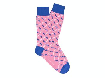 Chaussettes Narwhal Pink 2