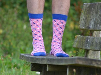 Chaussettes Narwhal Pink 1