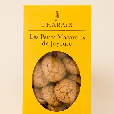 Piccoli Macarons di Joyeuse scatola con finestra 100g