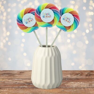 Handmade Lollipops: Happy Birthday
