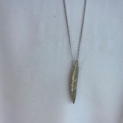 feather kette silber