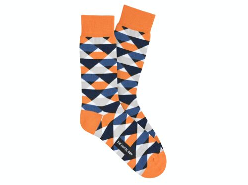 Socks Mount Fuji Orange