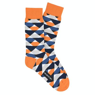 Socks Mount Fuji Orange