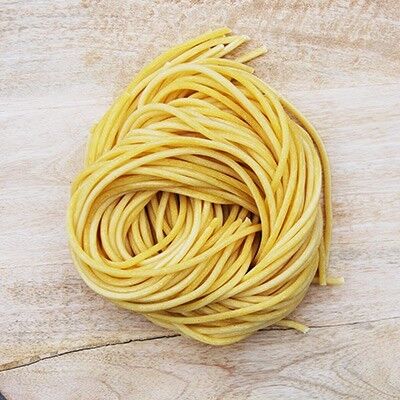 [EXCLUIDO SER - Prov. LIEGE] Pasta FRESCA Ecológica con Huevos - Espaguetis Gruesos