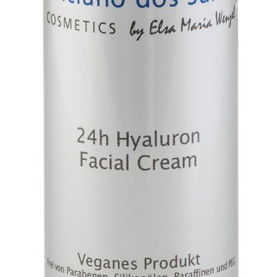 Crema facial hialurónica 24 horas