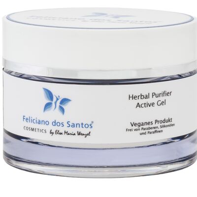 Gel actif purifiant aux herbes