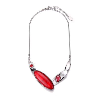 Agathe - Collar rojo