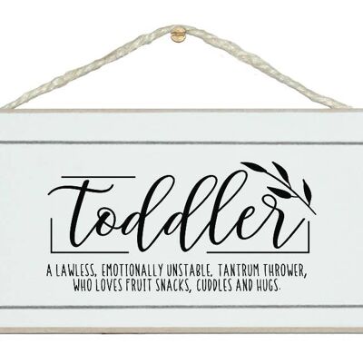 Toddler Definition Home General Children Signs