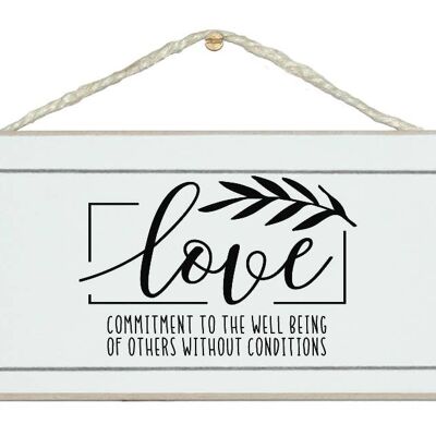 Love Definition Home General Love Signs
