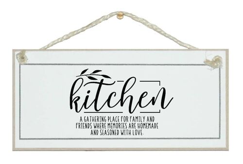 Kitchen Definition Home General Signs