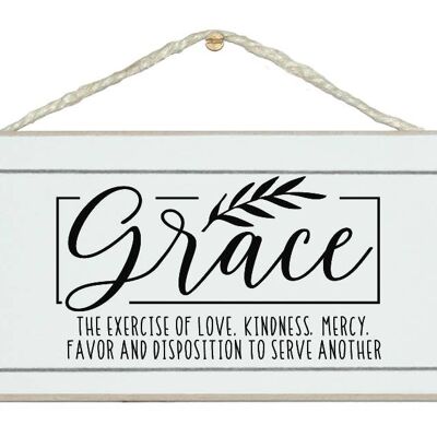 Grace Definition Home General Signs