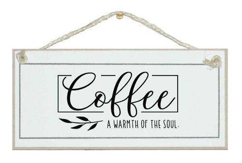 Coffee Definition Home Signs