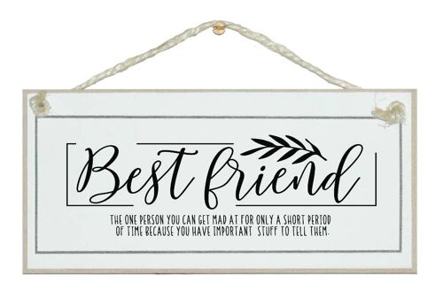 Best Friends Definition Ladies Signs