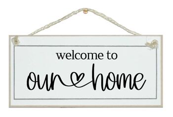 Bienvenue dans nos panneaux Home Scroll Farmhouse Home