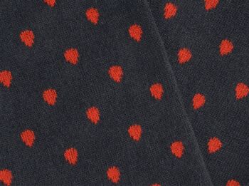 Chaussettes Fraise Gris foncé 3