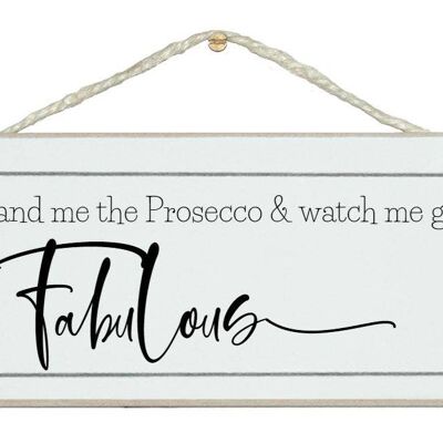 Passami il prosecco... 2021 Drink Signs