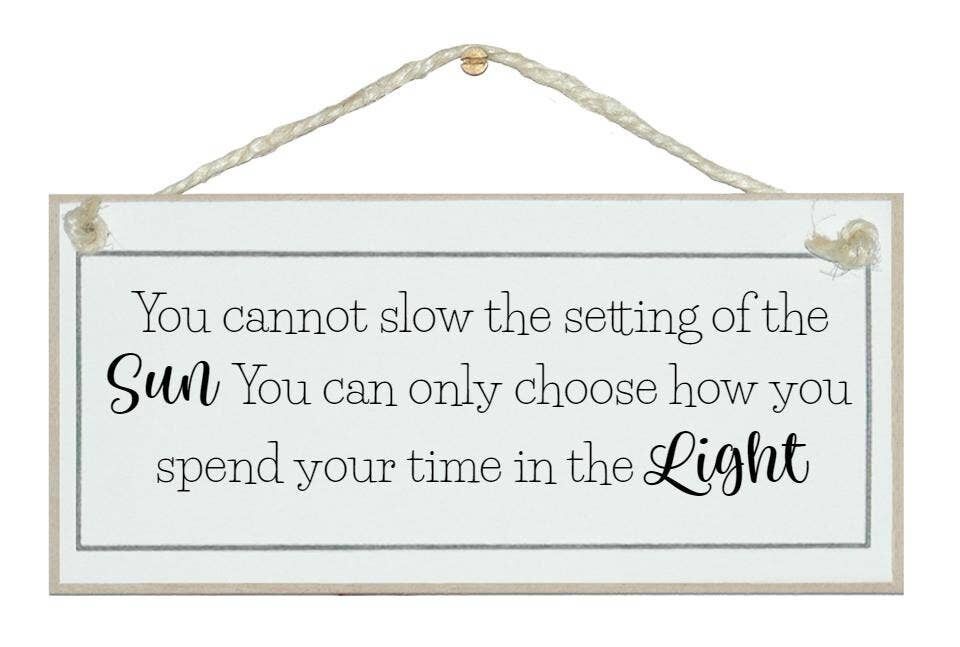 Tramonto del sole... Segni generali