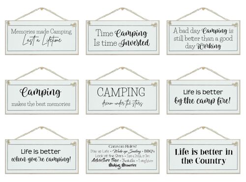 Camping Home Signs|Caravan rules
