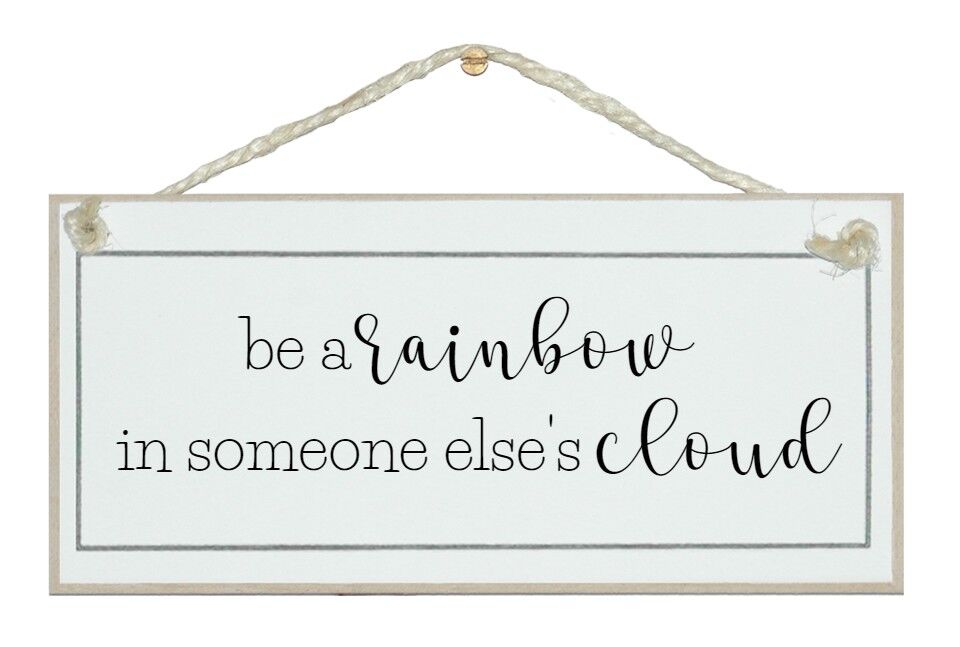 Arcobaleno nella nuvola di qualcun altro Segni generali