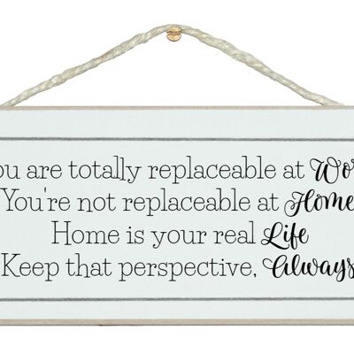 ...Zuhause ist dein wahres Leben. Allgemeine Zeichen