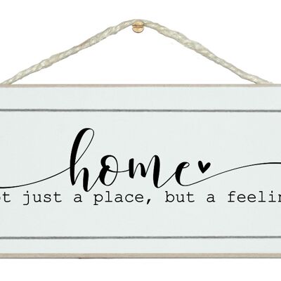 Home, place, feeling... Home Signs