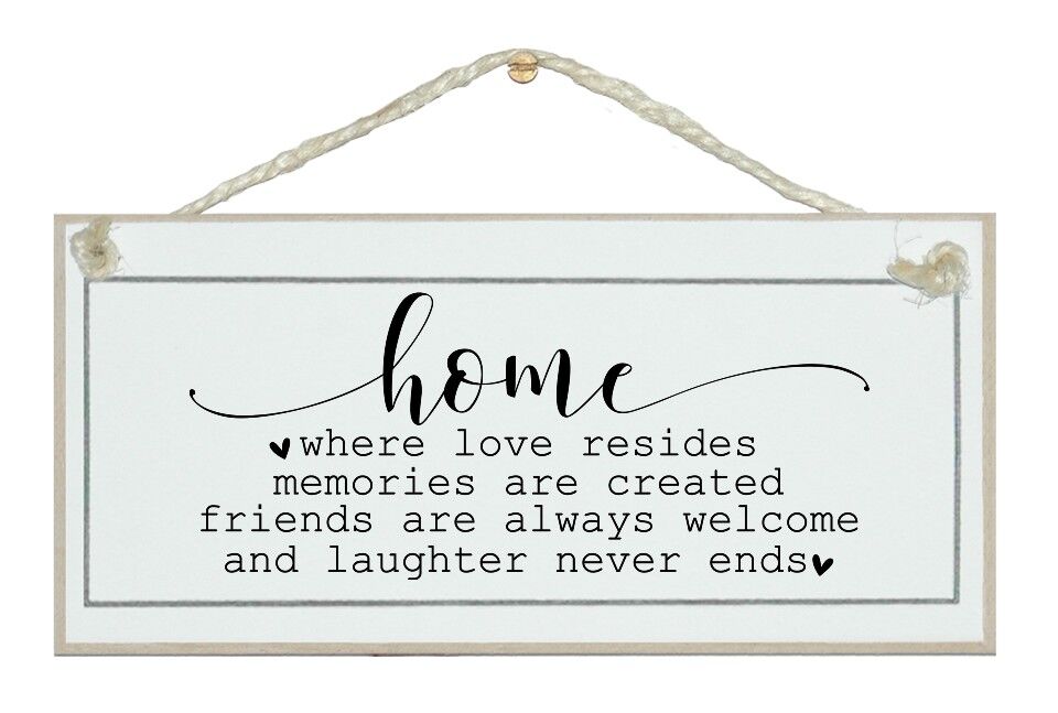 Heimlachen hört nie auf ... Heimzeichen