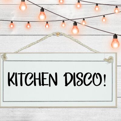 Küche Disco Home Signs