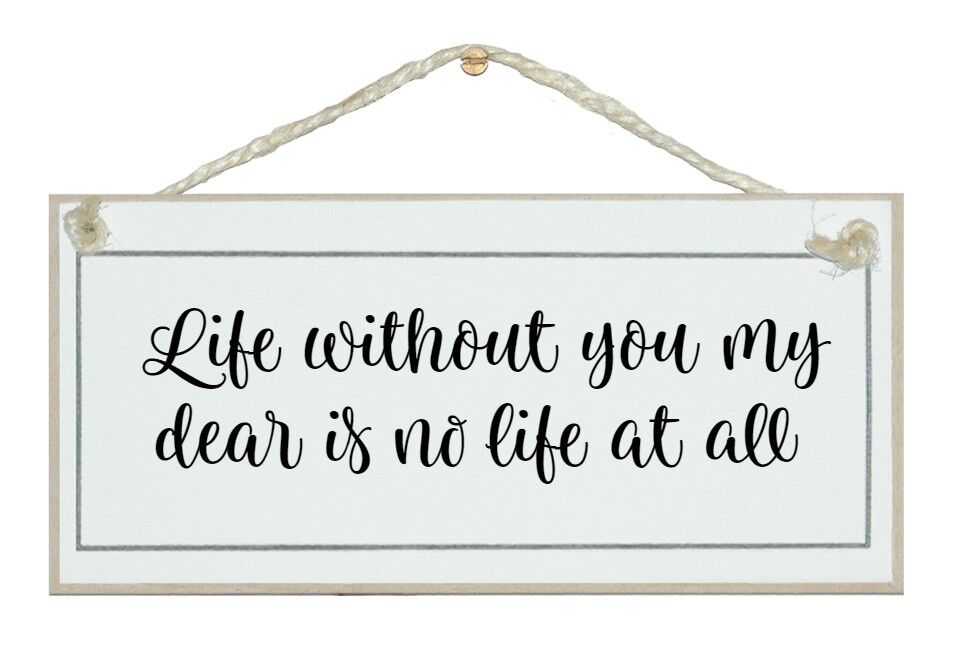 La vita senza di te... Segni d'Amore