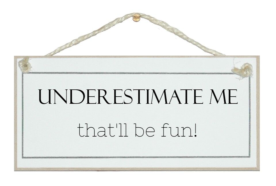 Sottovalutami... Segni Generali