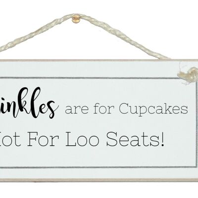 Streusel für Cupcakes...Loo Home Signs