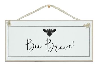 Collection d'enseignes Bee...designs Enseignes générales | Abeille heureuse 3