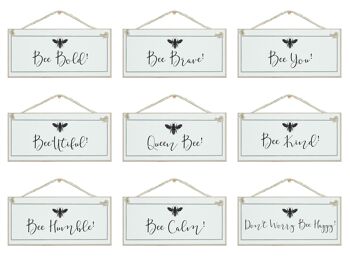 Collection d'enseignes Bee...designs General Signs|Bee Brave 1