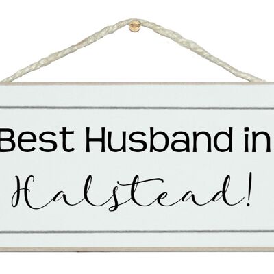 Bespoke Best Wife in....Signs