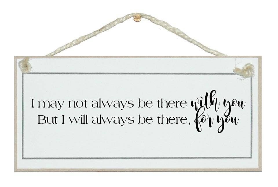 Sii sempre lì per te... Segni d'Amore