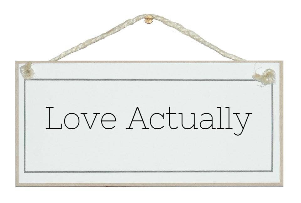 Amore in realtà segni d'amore