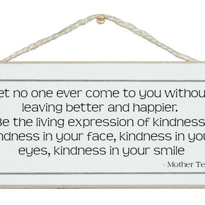 Freundlichkeit in Ihrem Lächeln…Allgemeine Zeichen