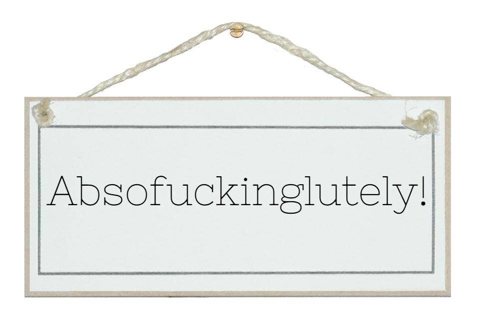 Assolutamente! Segni generali