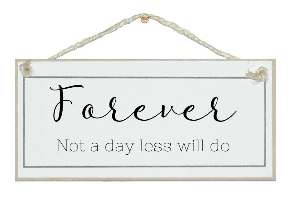 Per sempre non un giorno in meno Segni Generali