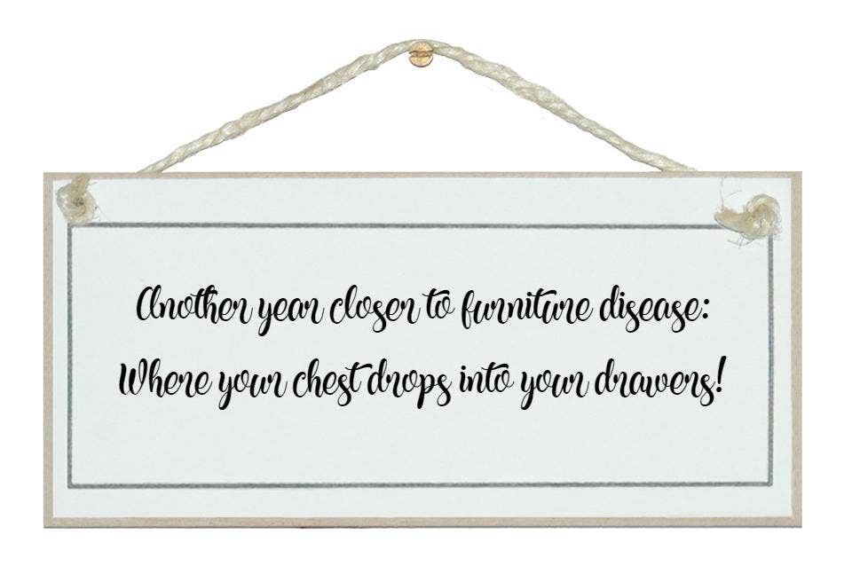 ...Truhe fällt in Ihre Schubladen General Signs