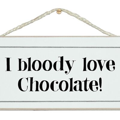 J'adore le chocolat Signes généraux