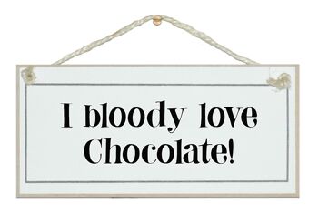 J'adore le chocolat Signes généraux