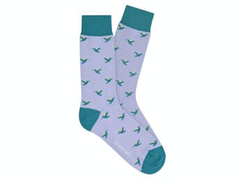 Chaussettes Hummingbird Violet 2