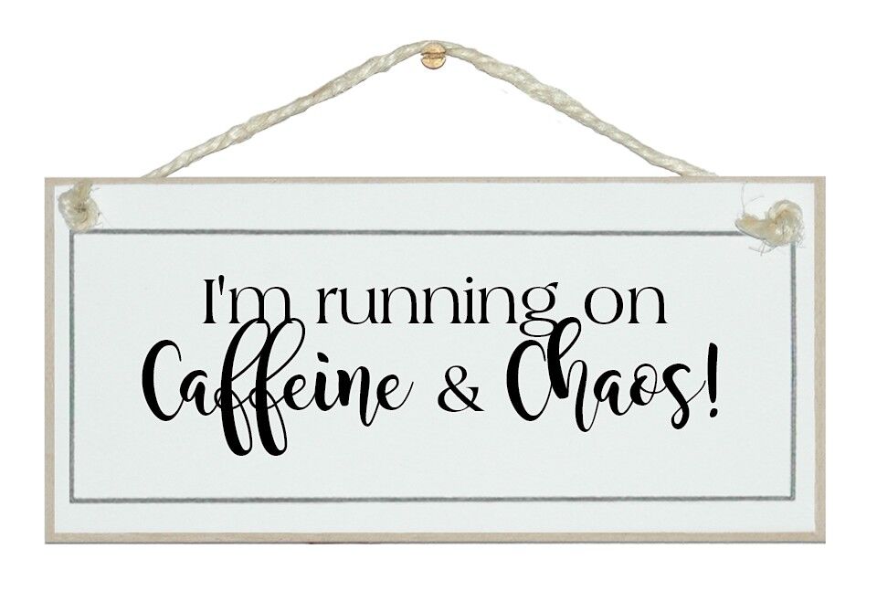 Koffein und Chaos Allgemeine Anzeichen