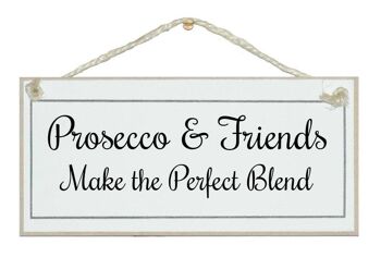 Prosecco & Friends, mélange parfait Drink Signs