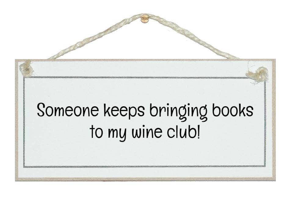 Libri per il mio wine club! Bere segni