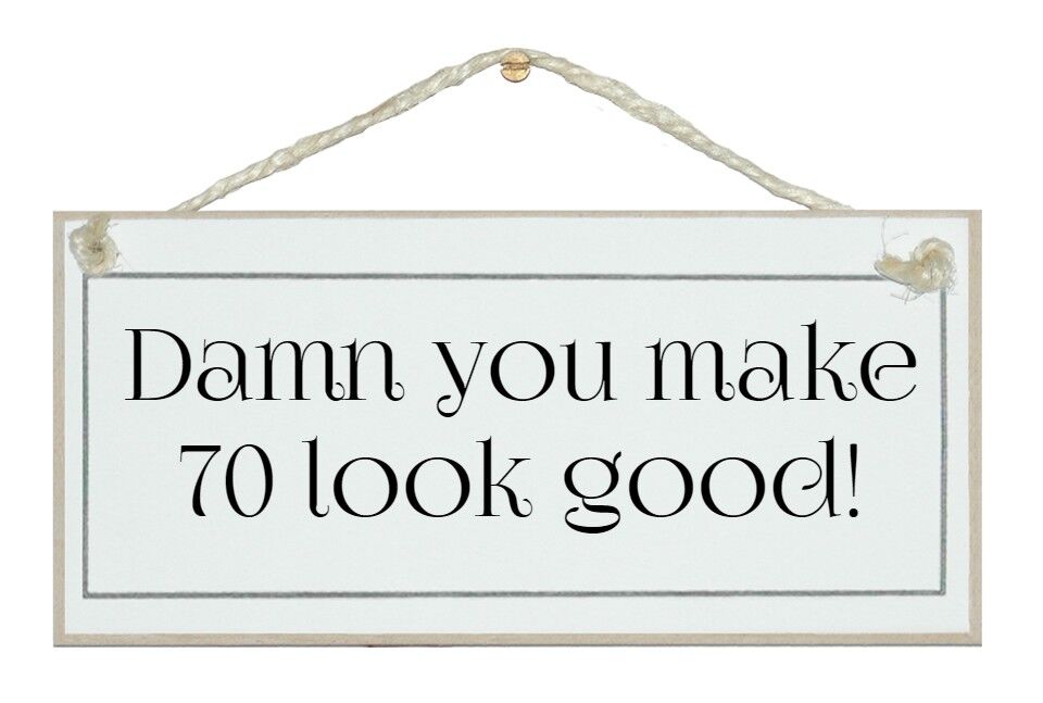 70 hanno un bell'aspetto Segni generali