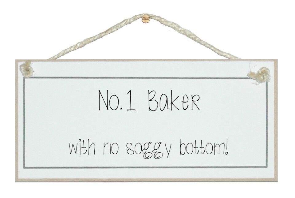 Bäcker Nr. 1 … Hausschilder