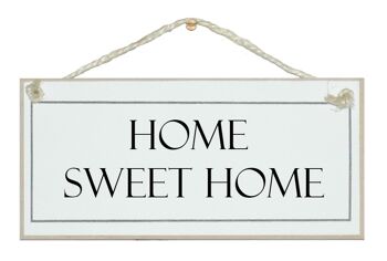 Home sweet home Signes